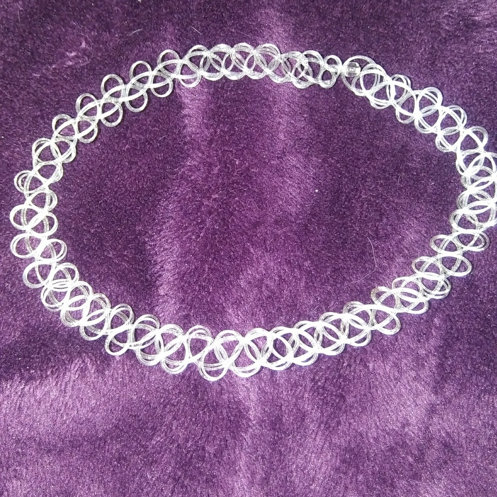 Clear Tattoo Choker
